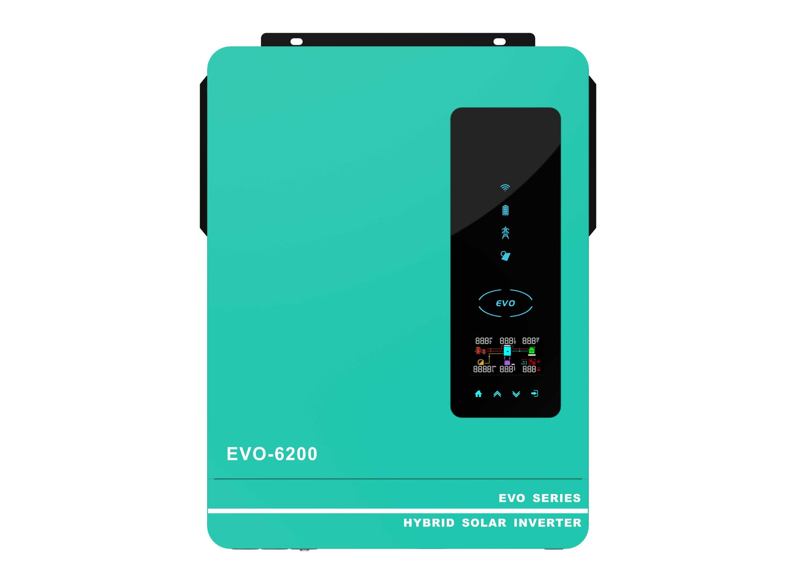 Anern Inverter EVO 3600W - 6200W Built In MPPT - Pure Sine Wave